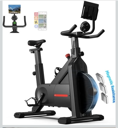 Exercise bike with smart - with, app