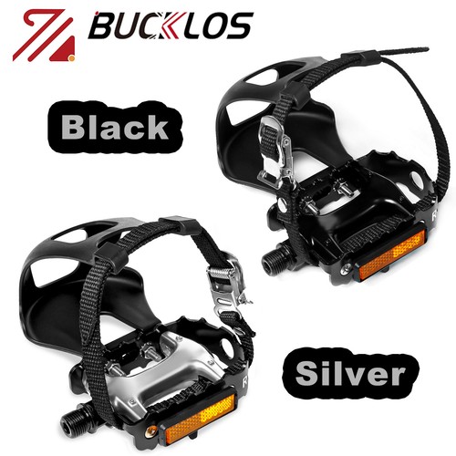 Bicycle toe clip pedals - bicycle, with